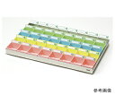 エスティーメディカル 投薬トレー(ハンガー無)40駒(ピンク駒) 1セット ST-40P