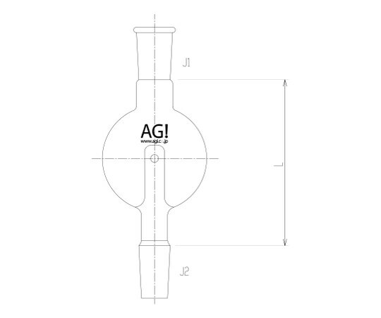 旭製作所 ロータリートラップ球 200mL 1個 2580-5L5L