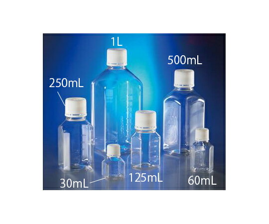 コーニング ストレージボトル八角型 125mL 1ケース(24個×2パック入) 431731