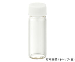 日電理化硝子 ねじ口瓶（無色）+メラミンキャップ（白）+フッ素PTFE/シリコンパッキン　組合せセット　100組入　S-3 1箱(100組入) 250208