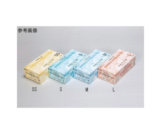 三興化学工業 エクセレントニトリル手袋NBR-600（パウダーフリー）　S 1箱(100枚×10箱入) 271120