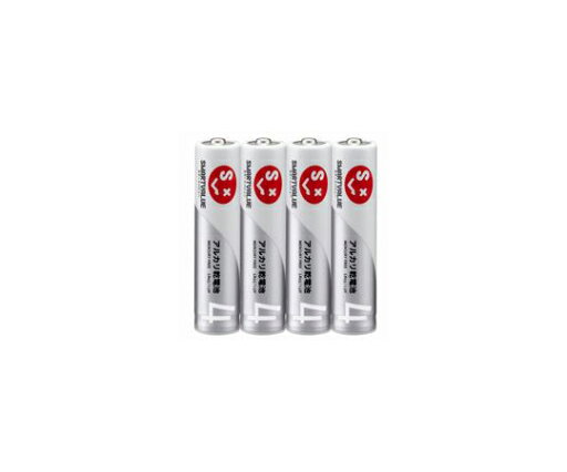 スマートバリュー アルカリ乾電池 単4 200本 1セット(40本×5箱入) N124J-4P-50 スマートバリュー アルカリ乾電池 単4 200本 1セット(40本×5箱入) N124J-4P-50