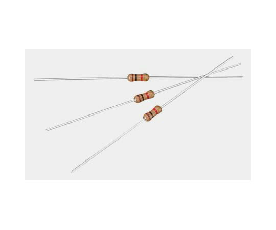 ●炭素皮膜抵抗器0.25　W　5％　CF1/4シリーズ●汎用リードタイプ抵抗器　同じパワーのチップ抵抗器よりも高い耐パルス能力　エッジ表面の材質は鉛フリークロム●入数：1袋（100個入）●抵抗：51kΩ●定格電力：0.25W●許容差：±5％...
