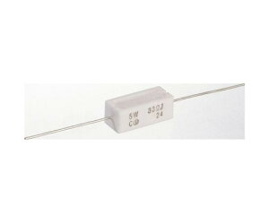 帝国通信工業 セメント抵抗器 56Ω 5W ±10% 1袋(5個入) RGB5L56-OHM-K