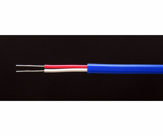 二宮電線工業 ビニル被覆熱電対　K　φ0.32　100m巻 1個 0.32×1P　K-2-G-J2