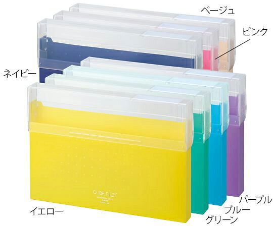 ●大きく開いて取り出しやすいファイルケース。●ダブルヒンジ構造でフタが大きく開くので、書類の出し入れがスムーズにできます。●フタ部分は収納した書類が判別しやすいクリスタルタイプ。●規格：A4●収容量：コピー用紙300枚●材質：本体（不透明）・フタ（透明）／ポリプロピレン、見出し紙／上質紙、見出しカバー／PET●サイズ（mm）：37×326×228●重量（g）：188