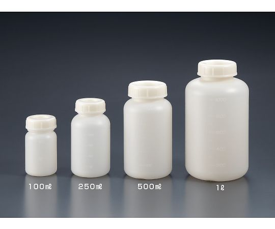 サンプラテック サンプラR　帯電防止PEボトル広口　500mL 1本 25006