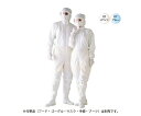 ゴールドウイン 裏付ワンピース ホワイト 5L 10枚入 1セット(10枚入) PP1960E-01-5L-10P