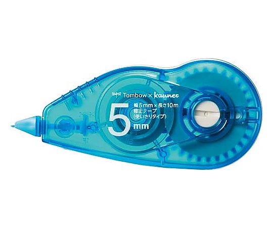 トンボ鉛筆 トンボ×カウネット修正テープ幅5mm　ブルー 1個 CT-CG5C41BKA