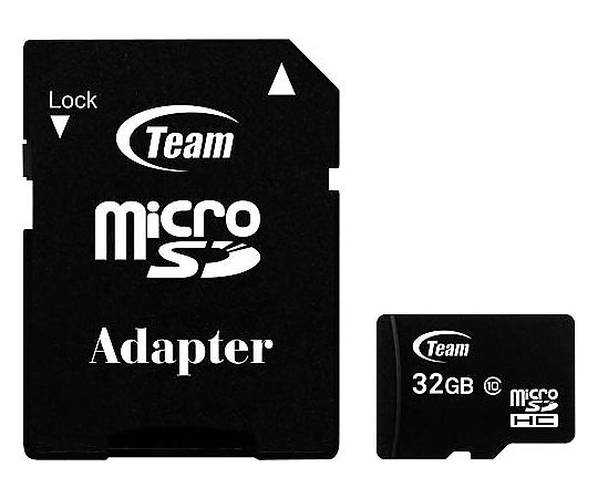 TEAM microSDHCカード　class10　32GB 1個 TG032G0MC28A