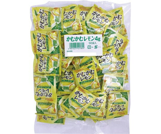 三菱食品 かむかむ瀬戸内レモン　4g　50袋 1パック(50袋入) 421804