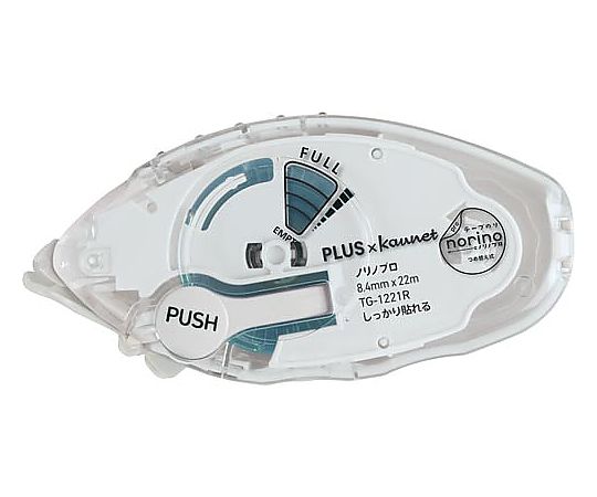 プラス カウネット限定　ノリノプロ　しっかり貼れる　透明 1個 TG-1221KN
