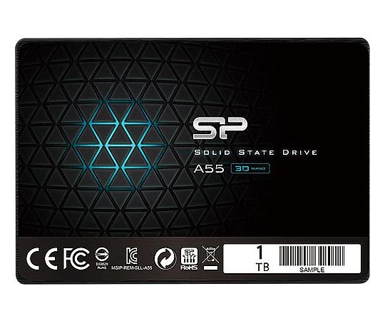 シリコンパワー 内蔵SSD　SATAIII　1TB 1台 SPJ001TBSS3A55B