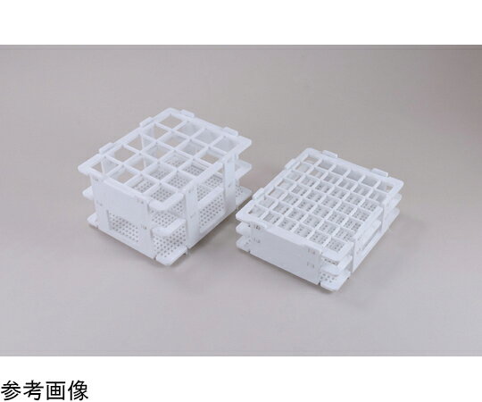 ●組立式のPP製チューブラックです。●寸法：129×106×72mm●13mm用×42本