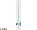 ISOLAB 活栓付ビュレット PTFEコック付 白 10mL 1個