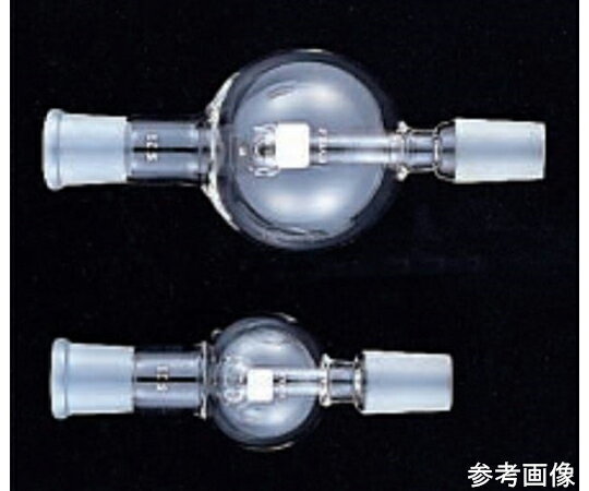 東京理化器械 トラップ球　100mL　TS29/38×15/25　小型ロータリーエバポレーター用 1個