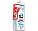 P＆G 除菌ジョイミラクル泡スプレー　微香　詰替3回分　630mL 1個