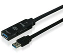 JARGY USB3.0アクティブ延長ケーブル（Aオス・Aメス）　10m 1本 CBL-302C-10M