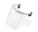 理研オプテック ヘルメット取付型防災面 クリア 485(W)×205(H)×2mm 1個 FSH-801S