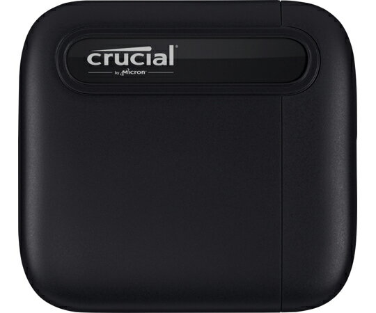 Crucial シリコンディスクドライブ Crucial X6 500GB Portable SSD 1個 CT500X6SSD9