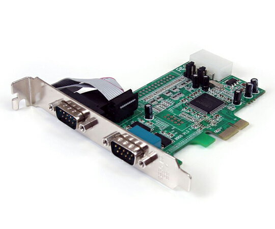 Startech シリアル2ポート増設PCI Expressカード 16550 UART内蔵 1個 PEX2S553