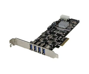 Startech USB 3.0 4ݡPCI Express󥿡ե 4Ĥ5Gbpsͥ UASPб SATA/ڥեŸüդ 1 PEXUSB3S44V