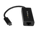 Startech USB Type-CLLANA_v^/MKrbgΉ/USB 3.1 - RJ45/ubN/USB-C - C[TlbgϊA_v^ 1 US1GC30B