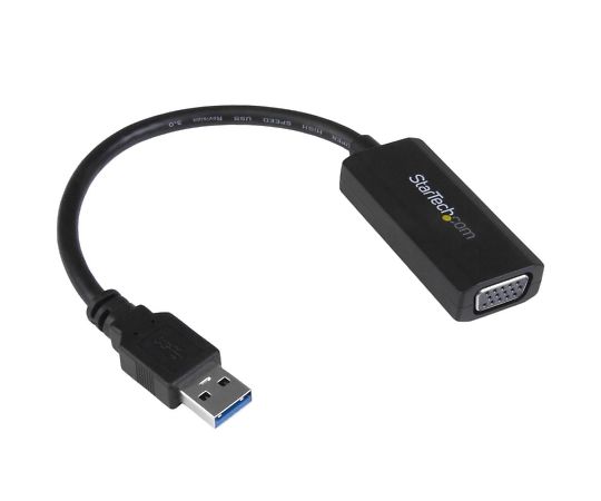 Startech USB 3.0 - VGA変換ディスプレイアダプタ オンボード・ドライバインストール 1920x1200 1個 USB32VGAV