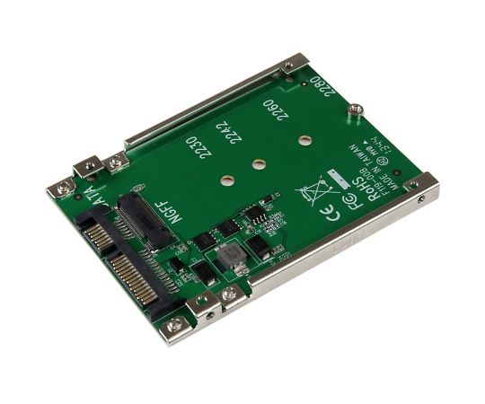 Startech M.2 SATA SSD - 2.5SATAѴץ/ץե졼֥饱å/M2ϡɥɥ饤֥ץ 1 SAT32M225
