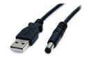 Startech USB - 5V DCdP[u 91cm DCvOiO`5.5m/a2.1mmj 1 USB2TYPEM