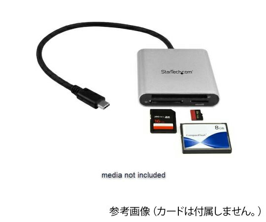 Startech USB Type-C接続メモリーカードリーダー USB3.1 Gen1対応 SD/ microSD/ CompactFlash 1個 FCREADU3C