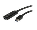 Startech USB 3.0 ANeBus[^[P[u 10m Type-AiIX/Xj 1 USB3AAEXT10M
