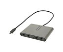 Startech USB-C接続クアッドHDMIディスプレイ変換アダプタ/USB-C - HDMI 4出力コンバータ/1080p 60Hz/USB Type-C...