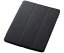 エレコム iPad 第9世代（2021年モデル）用ハイブリッドケース TOUGH SLIM LITE フレームカラー フラップ付き ブラック 1個 TB-A21RTSLFCBK