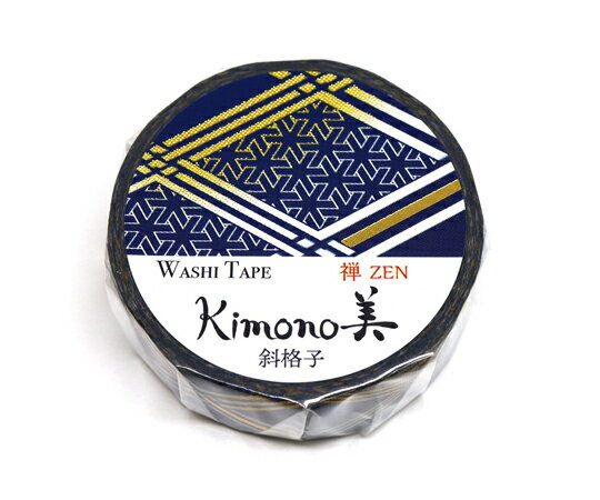 カミイソ産商 kimono美 斜格子 15mm×7m 1個 GR-3027