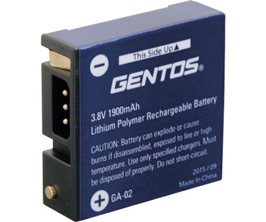 ジェントス GH-001RG用充電池 1個 GA-02