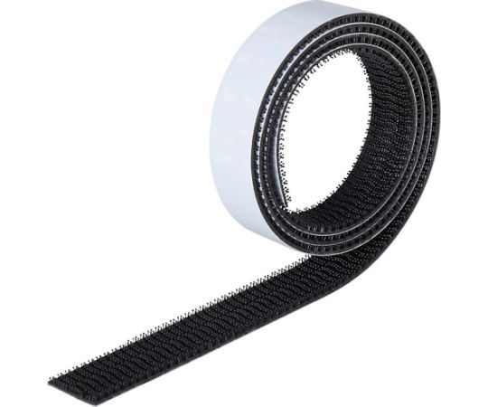 スリーエム デュアルロックファスナー 400ステム 黒 25.4mm×1m 1巻 SJ-3541J 25X1