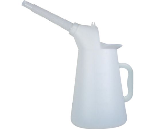 トラスコ中山 カラフルジョッキ 5リットル 白 1個 TOJ-5W