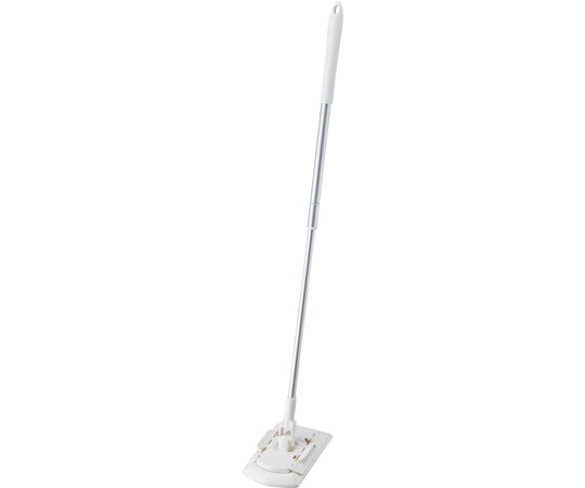 ●今お使いのトイレ用シートを取り付けて使用できます。（推奨サイズ 約11cm×15cm以上）●奥まで届く伸縮柄 約41cm〜61cm。●かがまず奥までキレイに掃除ができます。●シートは手を汚さずにそのままトイレに流せます。●使用サイズ：幅140×奥行80×高さ405-605mm●使用重量：100g●個装サイズ：幅110×奥行40×高さ510mm●個装重量：110g●原産国：CHINA●材質：グリップ/ポリプロピレン（抗菌加工）、ハンドル（柄）/アルミ合金、柄入れ/ポリアセタール、プレート/ポリプロピレン（抗菌加工）、クッション/EVA樹脂、フック/ABS樹脂
