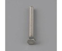 エスコ 六角全ねじボルト(ステンレス製/8本) M5×15mm 1袋(8本入) EA949LC-515A