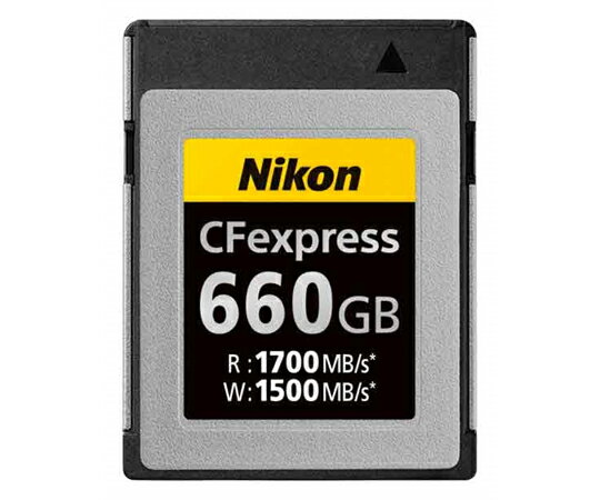 ニコン CFexpress Type B メモリーカード 660GB 1個 MCCF660G