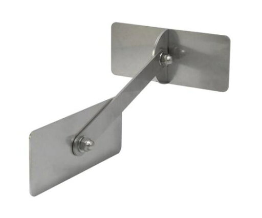 転倒防止可動式金具(壁用) 120x50mm 1個 EA979CL-38 転倒防止可動式金具(壁用) 120x50mm 1個 EA979CL-38