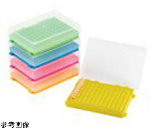 Fisherbrand 96ウェル PCRR用 ヒンジ式チューブラック アソート 1個×5個入 1セット(5個入) 11710344
