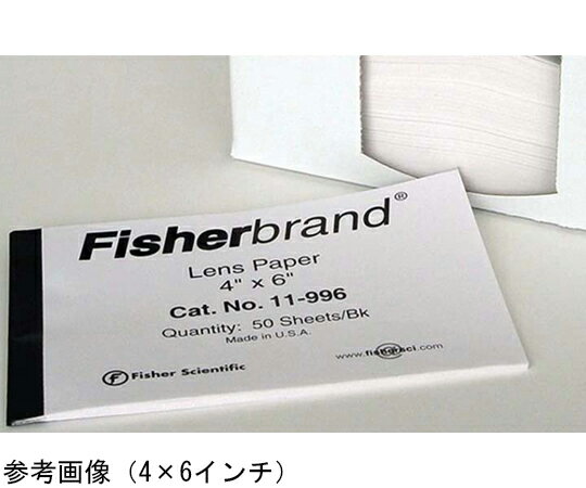 Fisherbrand Fisherbrand? レンズクリーニングペーパー 4×6インチ 50枚×12冊入 1セット(50枚×12冊入) 11-996