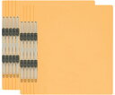 【PLUS】 エコノミーフラットファイル A4-S 10冊パック イエロー No.021E(79357)