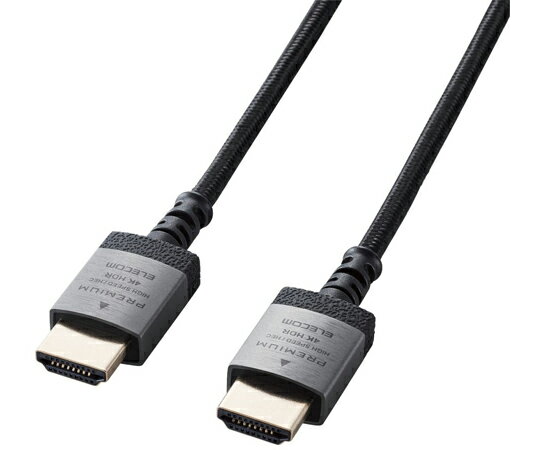 쥳 HDMI֥ Premium ॿ ߥͥ ʥå奱֥ 0.5m ֥å 1 DH-HDP14ES05SBK