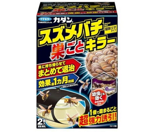 フマキラー カダン スズメバチ巣ごとキラー 2個入 2個入