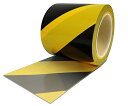 セーフラン安全用品 厚手PVCラインテープ PVC 幅100mm×22m 黄黒 1巻入 1巻 J2353-Y/B