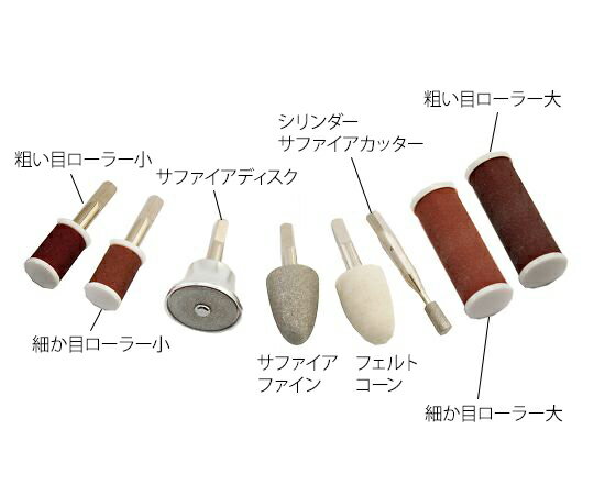 レイクス21 マニクイック　エイト（フットケア）　細か目ローラ大/小 1個