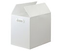 トラスコ中山 ダンボールプラスチックケース 半透明 34L 1セット(5枚入) TDP-B4-5-TM